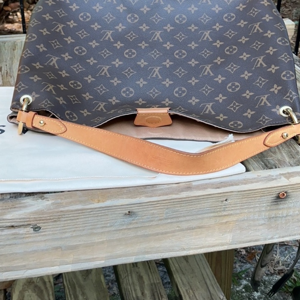 Louis Vuitton Classic Brown Monogram Tote- Graceful mm - Picture 15 of 15